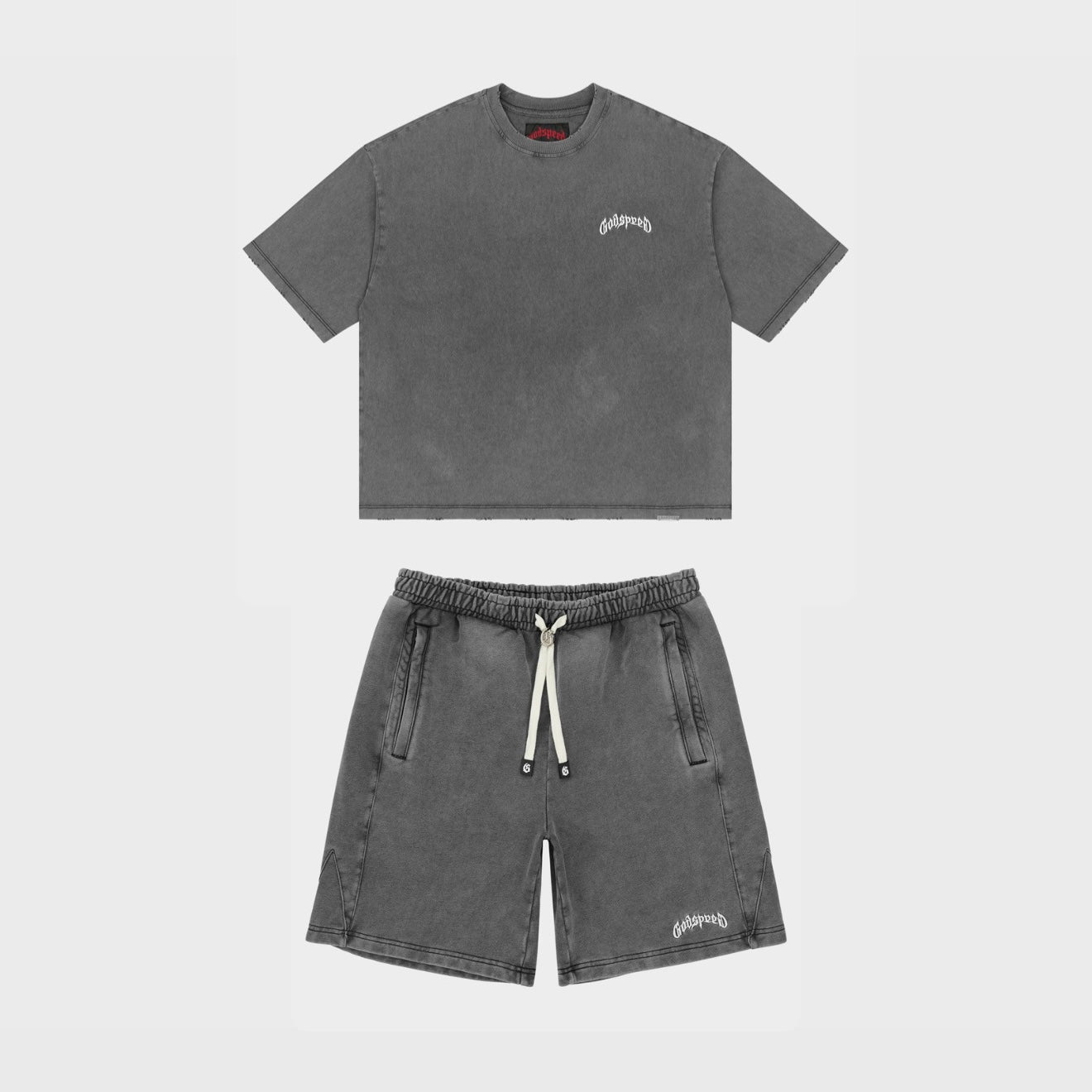 Godspeed Vital Tee & Short Set (Dark Grey)