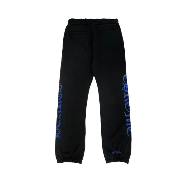 Chrome Hearts Horseshoe Logo Sweatpants ‘Black/Blue’