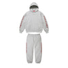 Supreme Washed Logo Sweatsuit FW26 (Grey/Red)