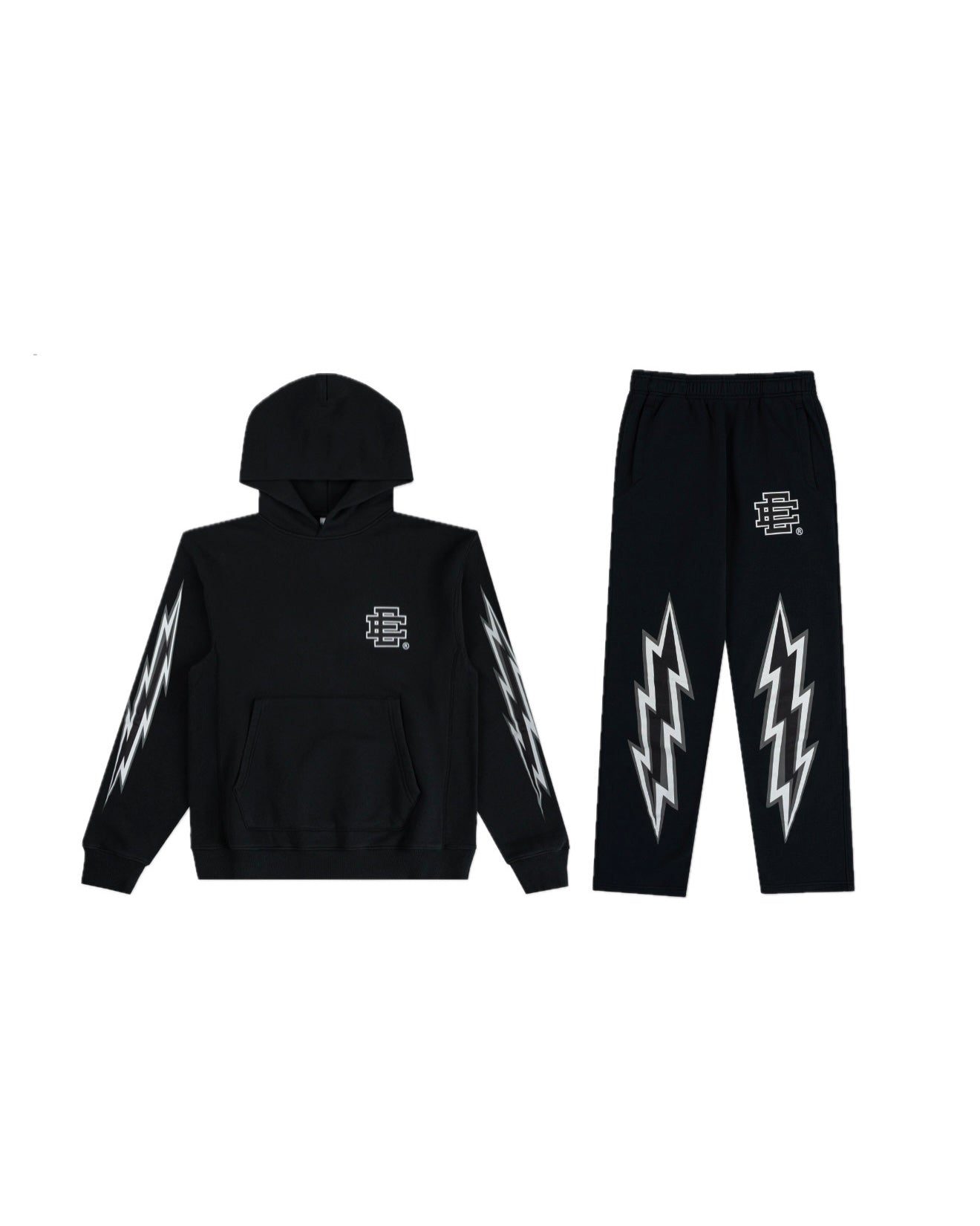 Eric Emanuel EE Basic Sweatsuit (Black Bolt)