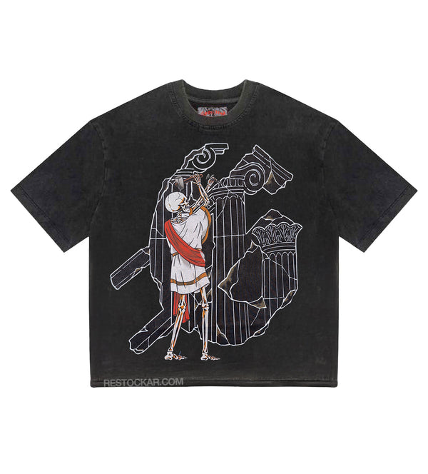 GODSPEED ETCHED IN GLORY TEE (BLACK WASH)