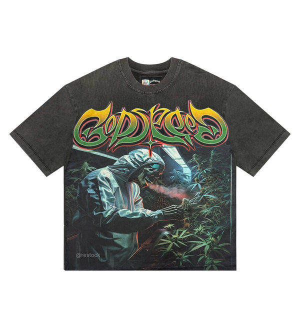 GODSPEED INDOOR EARLY GREY TEE (GREY WASH)