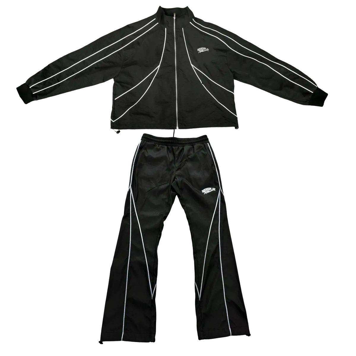 RoughPlay Reflective Tracksuit (Black)