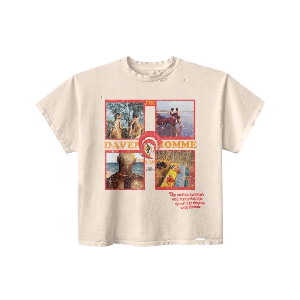 Daven Homme 'Santa Monica' Tee