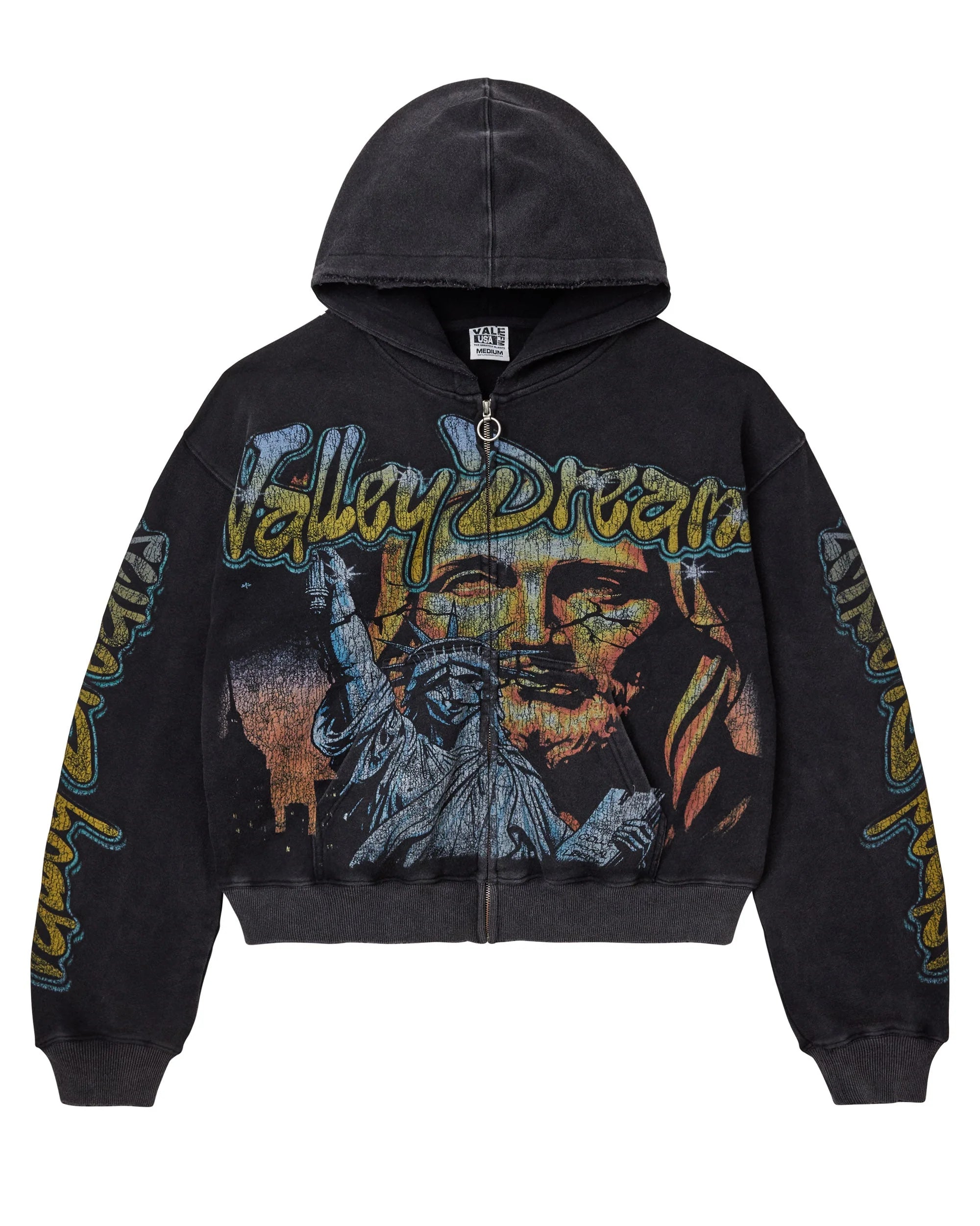 VALE FOREVER GODS LIBERTY ZIP-UP HOODIE