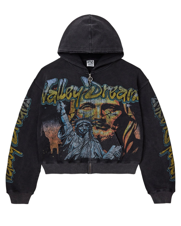 VALE FOREVER GODS LIBERTY ZIP-UP HOODIE