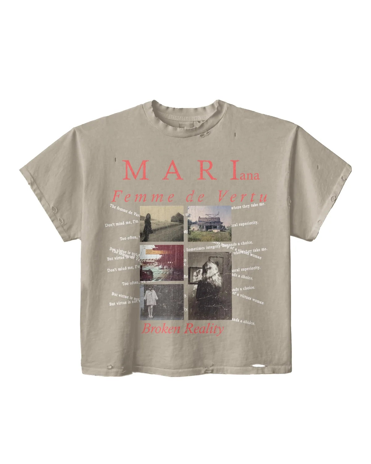 Daven Homme 'Femme De Vertu' Tee