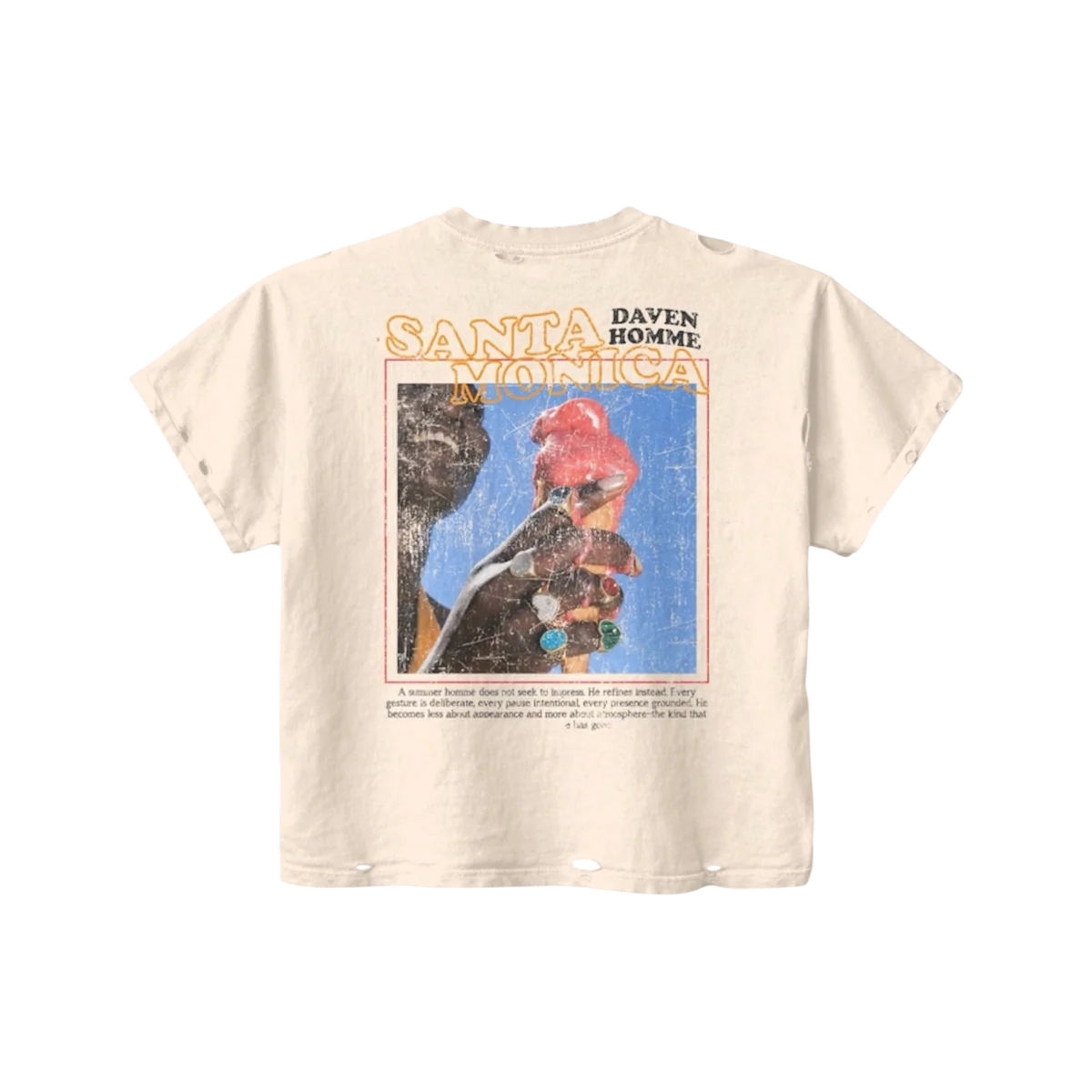 Daven Homme 'Santa Monica' Tee