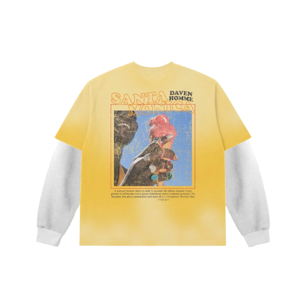 Daven Homme 'Santa Monica' Thermal Longsleeve