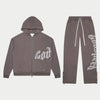 GODSPEED OG LOGO SWEATSUIT V2 (STONE/GREY)
