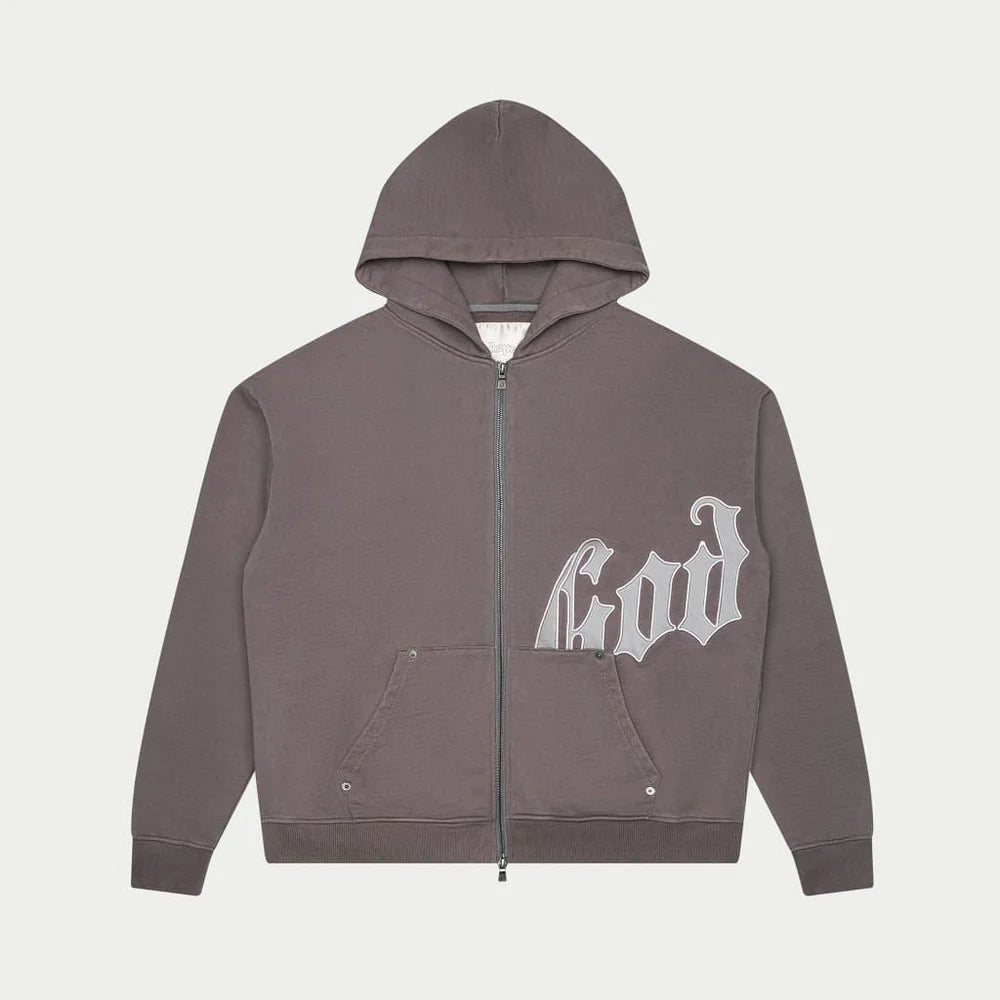 GODSPEED OG LOGO SWEATSUIT V2 (STONE/GREY)