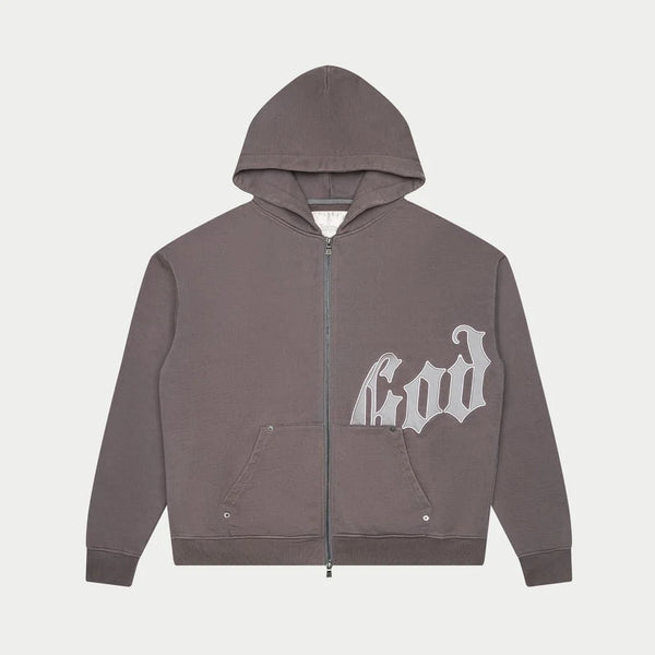 GODSPEED OG LOGO SWEATSUIT V2 (STONE/GREY)