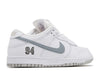 Nike SB Dunk Low Supreme 94 (White Metallic Silver)