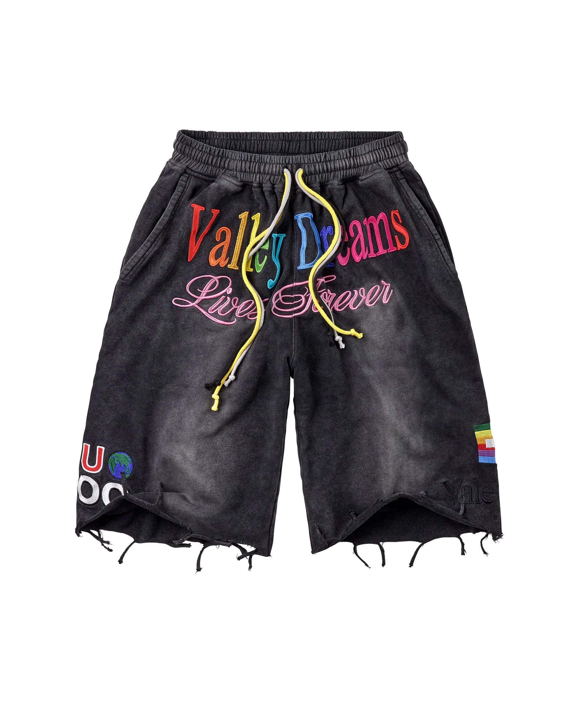 Vale Forever ‘Dreams’ 3/4 Shorts (Black)