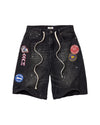 Vale Forever Paradise Jorts (Black)