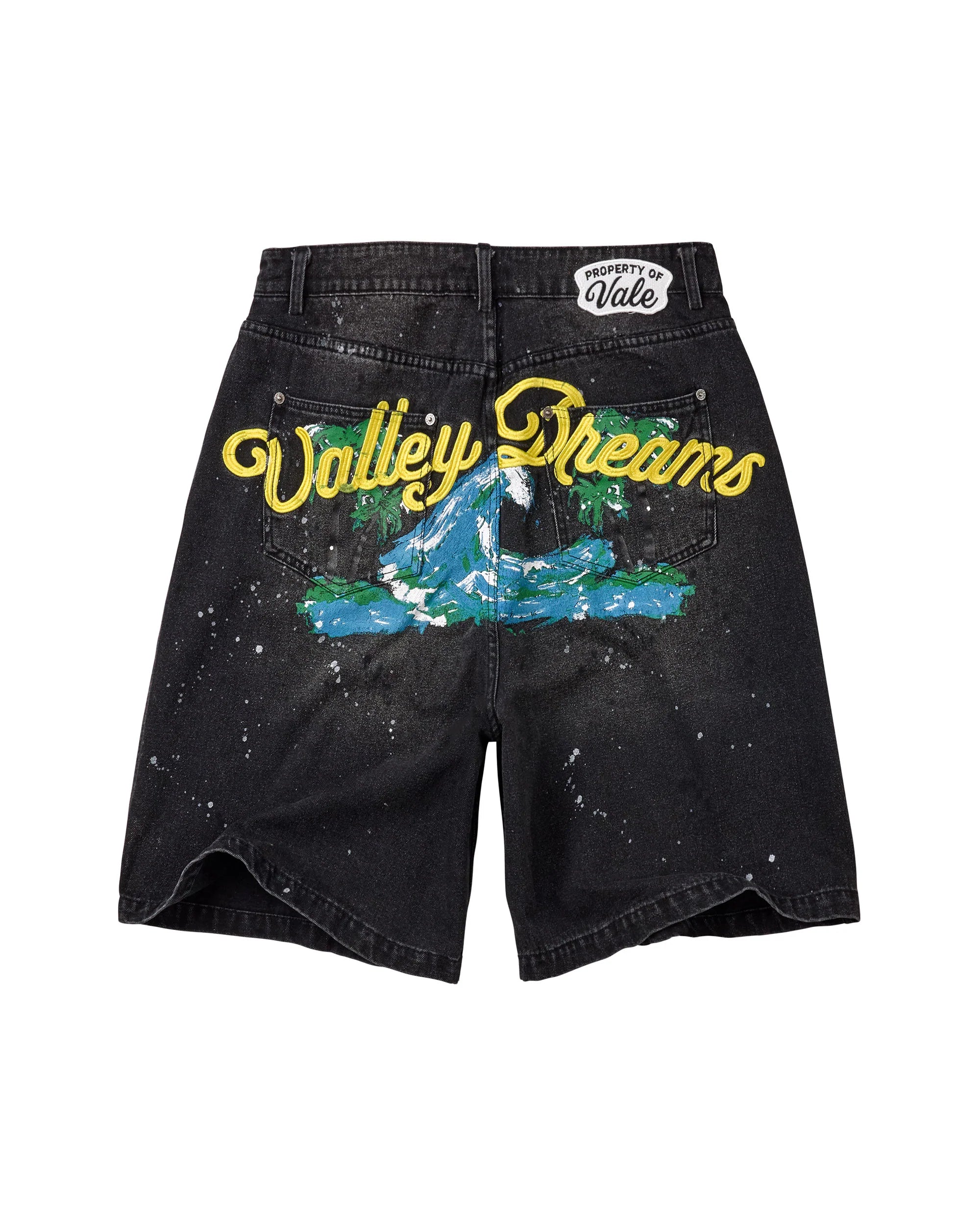 Vale Forever Paradise Jorts (Black)