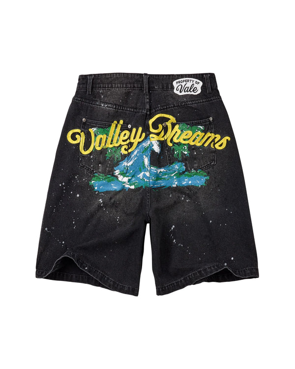 Vale Forever Paradise Jorts (Black)
