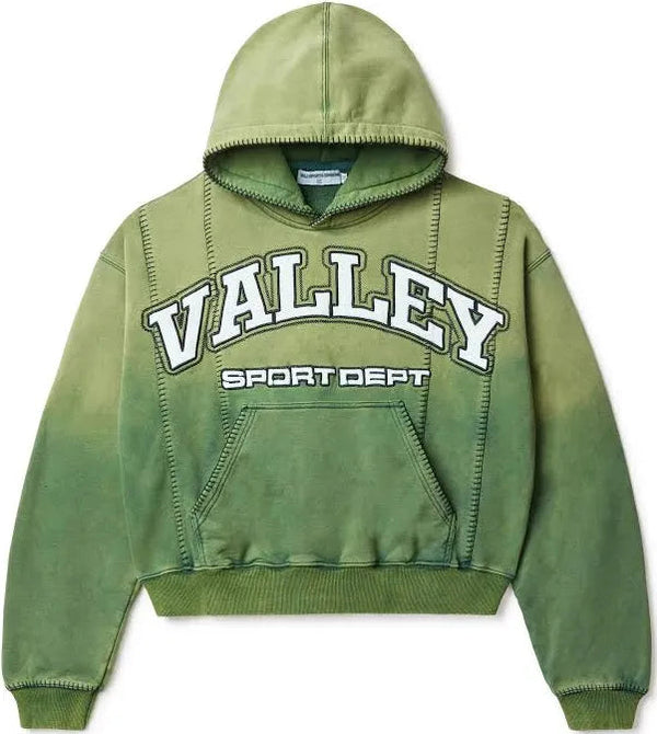 VALE FOREVER SPORT DEPT PULLOVER HOODIE (GREEN)