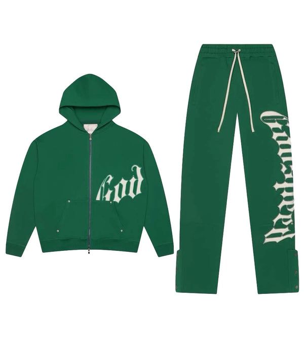 GODSPEED OG LOGO SWEATSUIT V2 (GREEN)