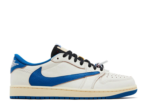Jordan 1 Low Travis Scott x Fragment ‘Sail Military Blue’