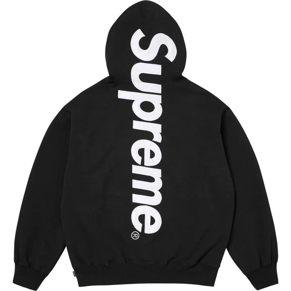 Supreme Satin Applique Sweatsuit FW25 (Black)