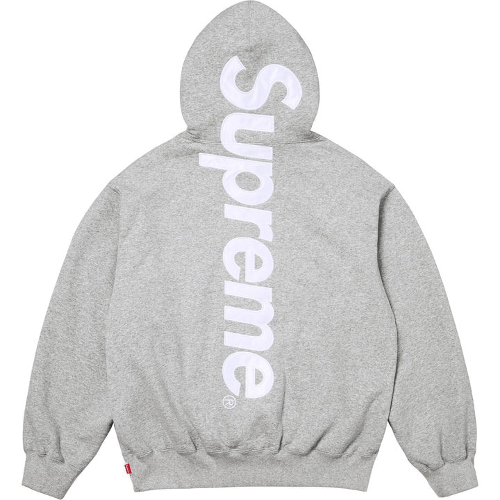 Supreme Satin Applique Sweatsuit FW25 (Grey)