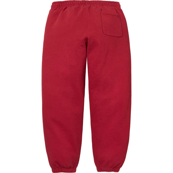 Supreme Satin Applique Sweatsuit FW25 (Maroon)