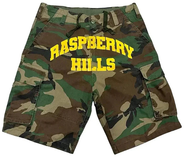 GV GALLERY RASPBERRY HILLS CAMO SHORTS