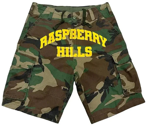 GV GALLERY RASPBERRY HILLS CAMO SHORTS