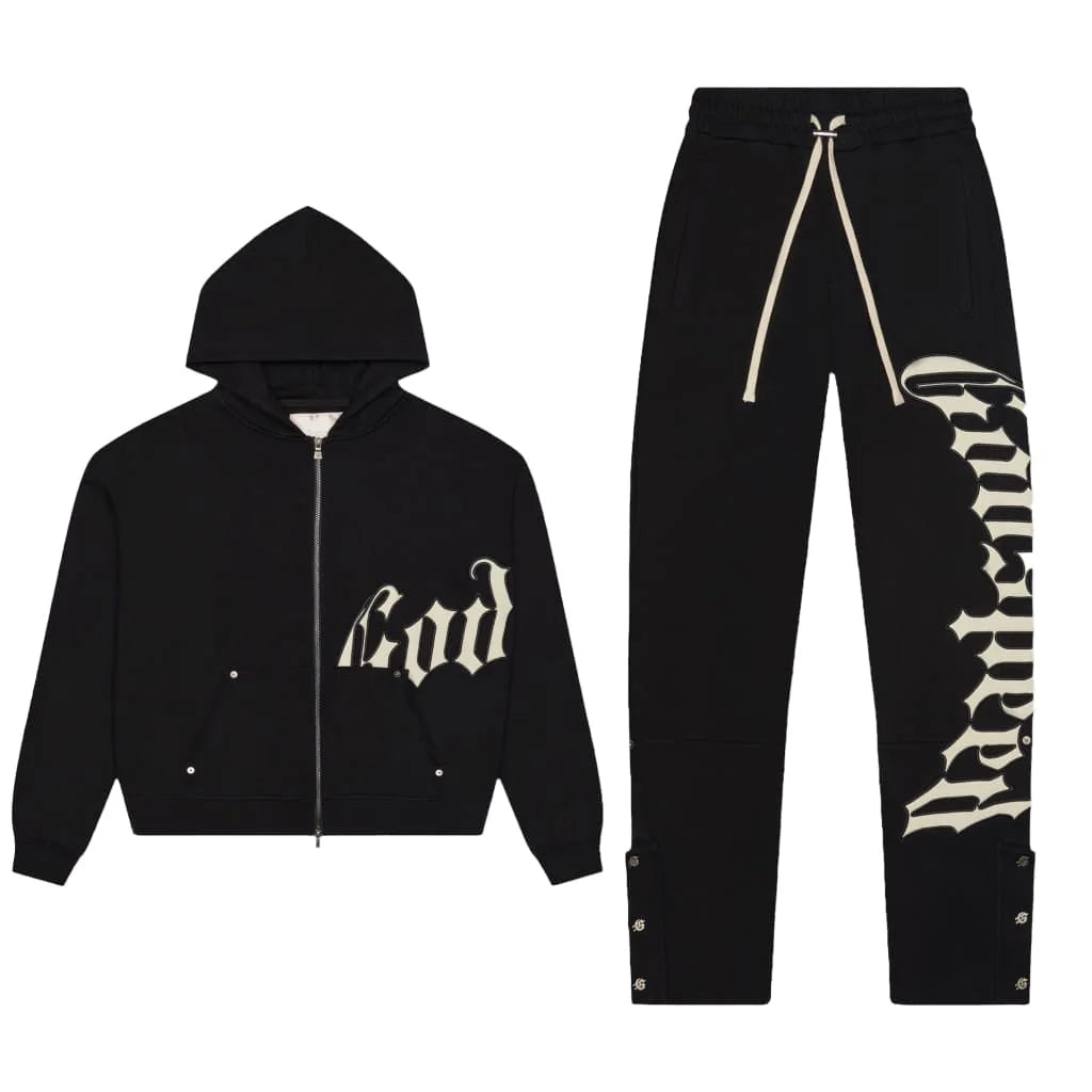 GODSPEED OG LOGO SWEATSUIT V2 (BLACK)