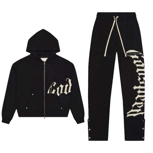 GODSPEED OG LOGO SWEATSUIT V2 (BLACK)