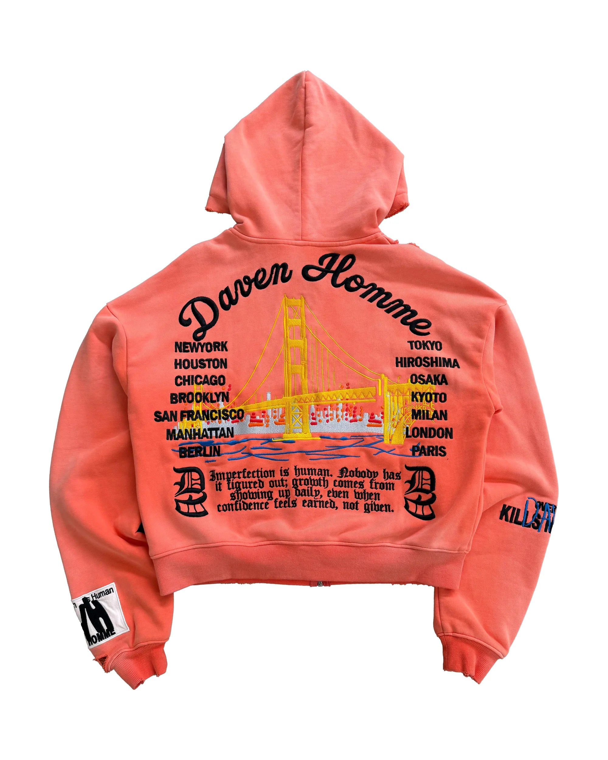Daven Homme 'Imperfection Is Human' Hoodie