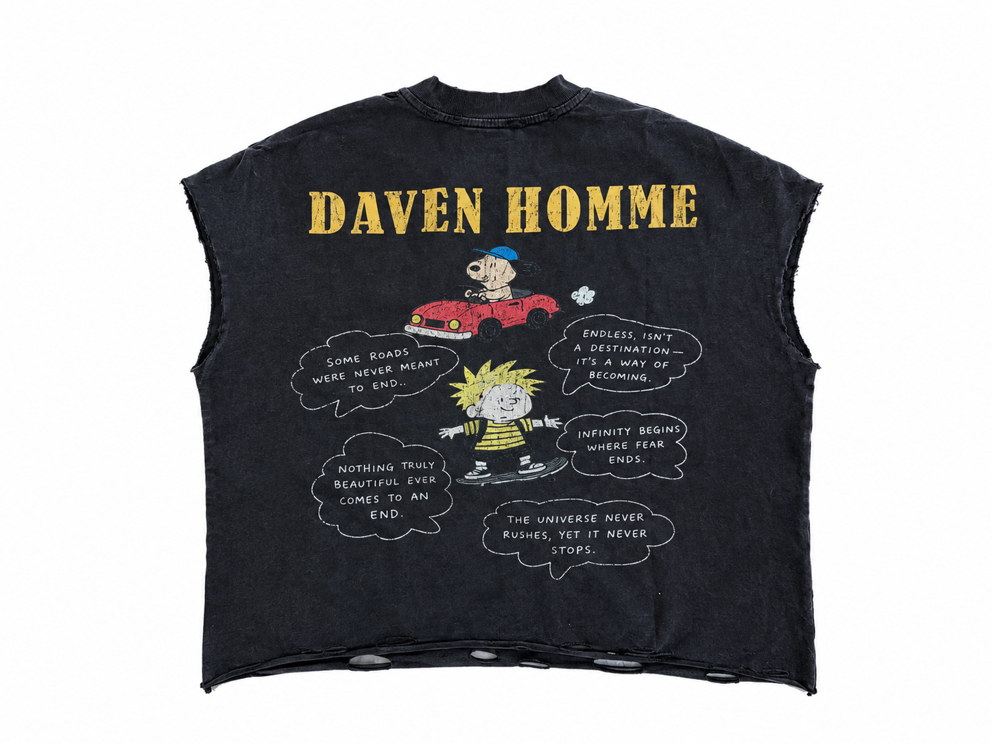 Daven Homme 'Bound By Nothing' Sleeveless Tee