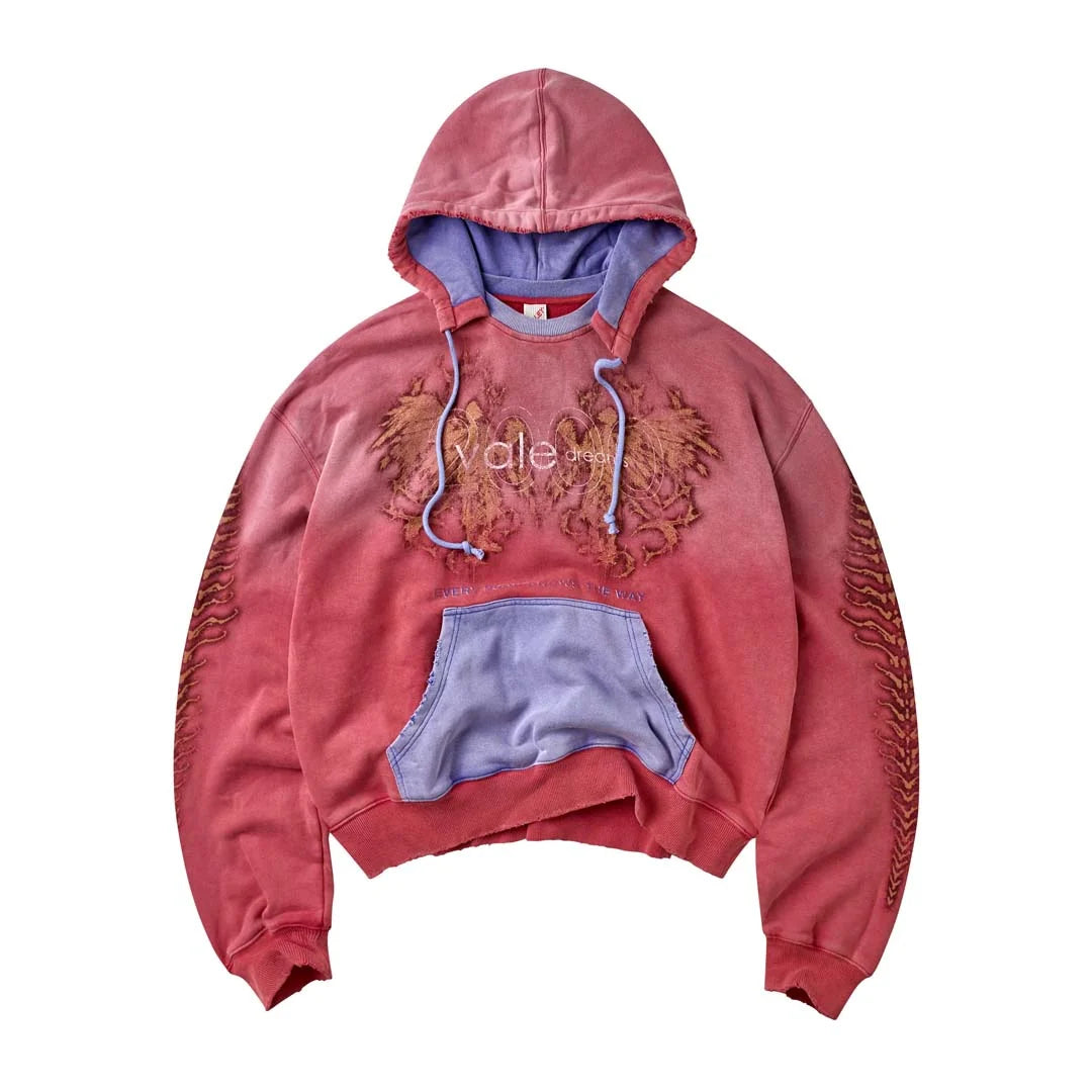 Vale Forever ‘ Red Sun’ Pullover Hoodie