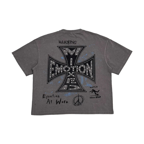Mixed Emotion 'Friends' Tee (Grey)