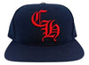 Chrome Hearts CH Hat Navy/Red
