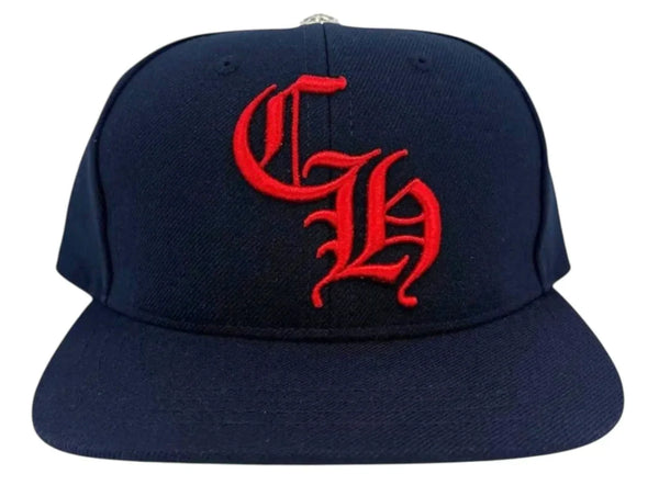 Chrome Hearts CH Hat Navy/Red