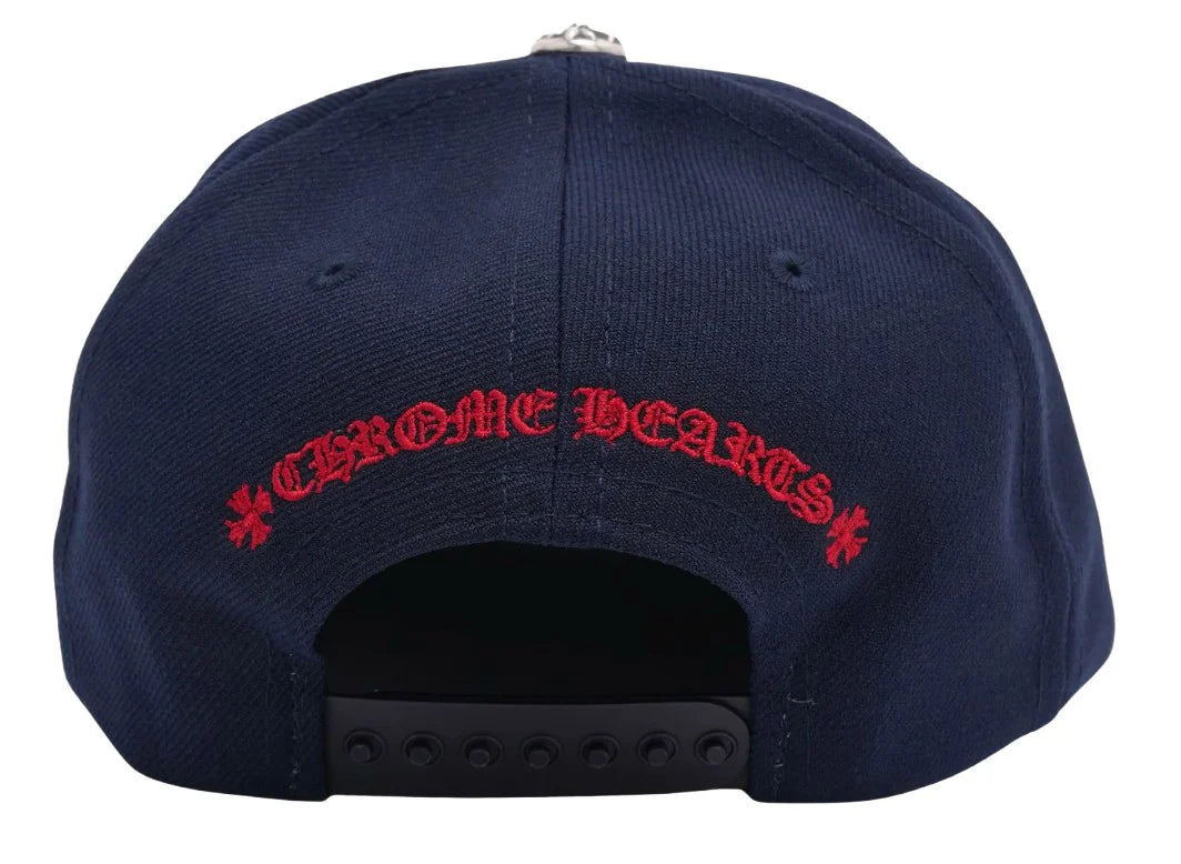 Chrome Hearts CH Hat Navy/Red