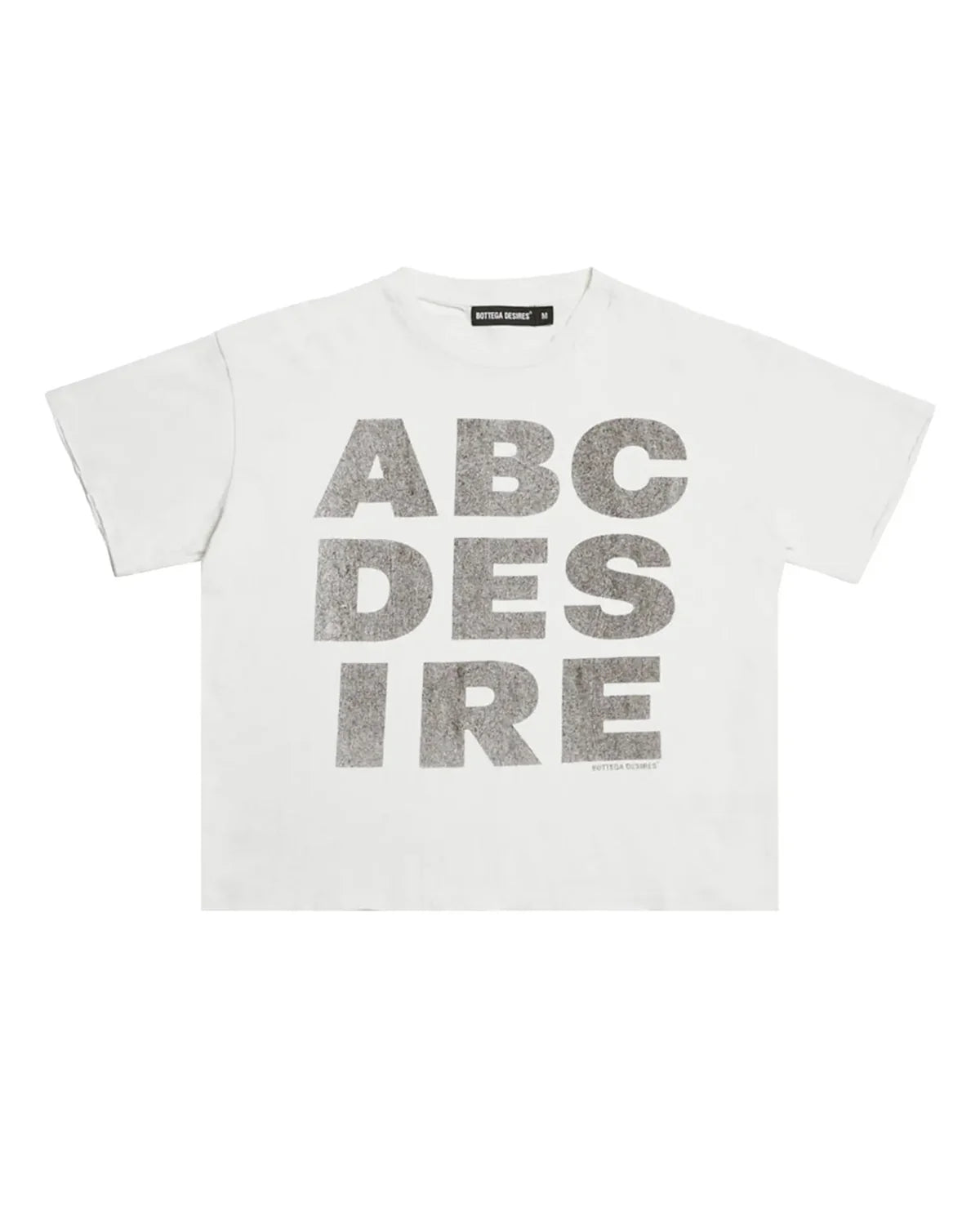 Bottega Desires ‘ABC Desires’ Tee (White)