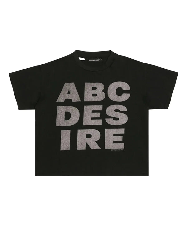 Bottega Desires ‘ABC Desires’ Tee (Black)
