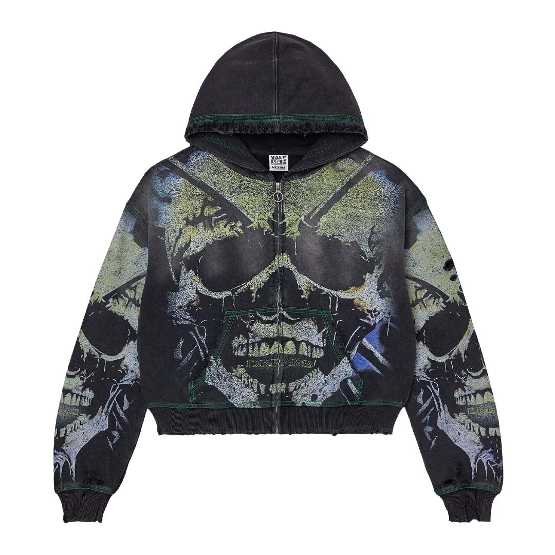 Vale Forever Gravedigger Zip Up Hoodie