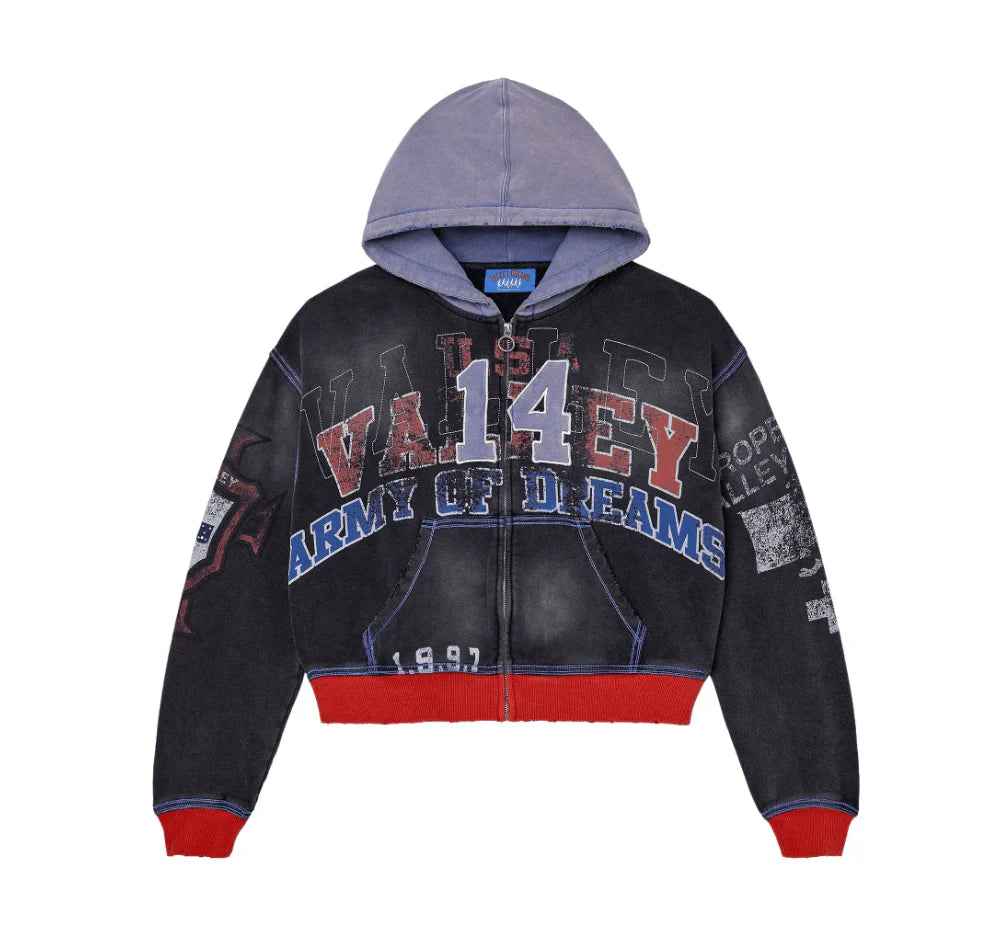 Vale Forever Big 14 Zip Up Hoodie