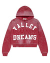 Vale Forever Classico Zip Up Hoodie (Red)