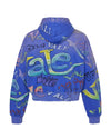 Vale Forever Iceberg Zip Up Hoodie (Blue)
