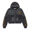 Vale Forever Reborn Waffle Zip Up Hoodie