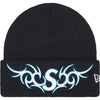 Supreme New Era Tribal S Logo Beanie (Navy)
