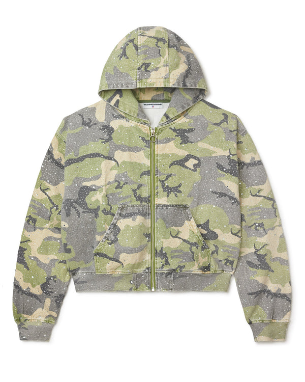 Vale Forever Crystal Camo Work Jacket