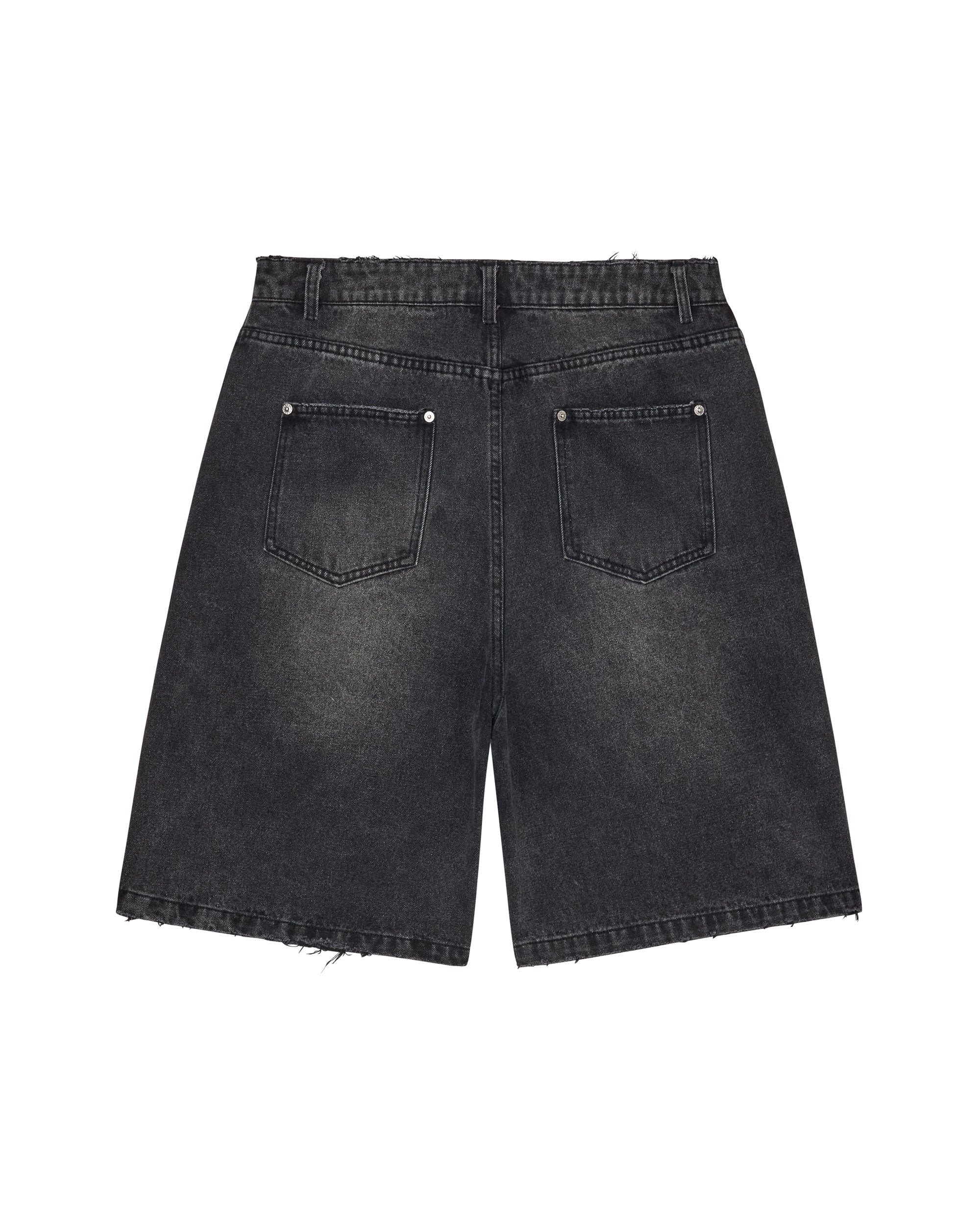 Vale Forever ‘Dreams’ Denim Shorts (Black)