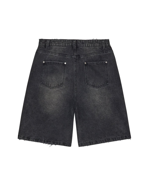 Vale Forever ‘Dreams’ Denim Shorts (Black)