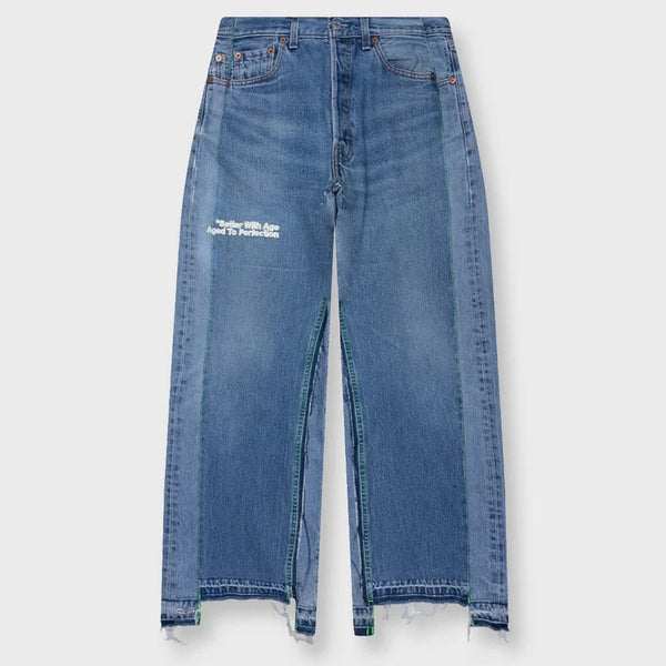 Better With Age Monroe Triple-Wide Denim Trousers